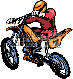 279x300 Motocross Dirt Bike Clipart