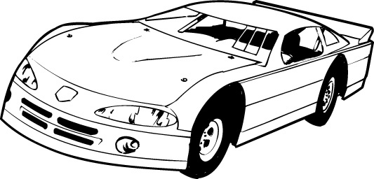 533x256 Dirt Racing Clipart