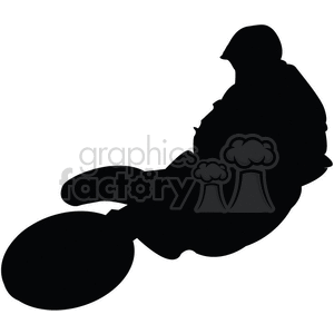 300x300 Royalty Free Dirt Bike Jumping 369239 Vector Clip Art Image