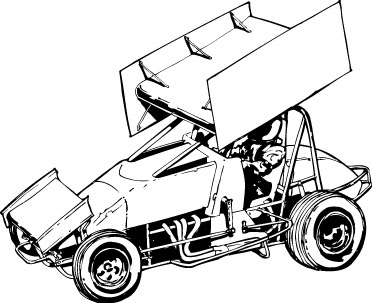 372x303 Sprint Car Clip Art Many Interesting Cliparts