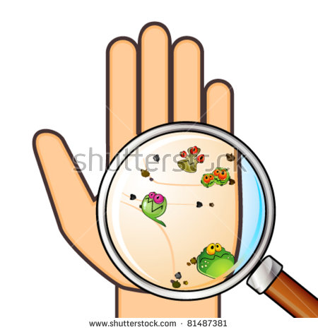 450x470 Dirty Hand Clipart