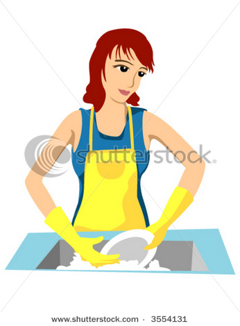 346x470 Washing Dishes