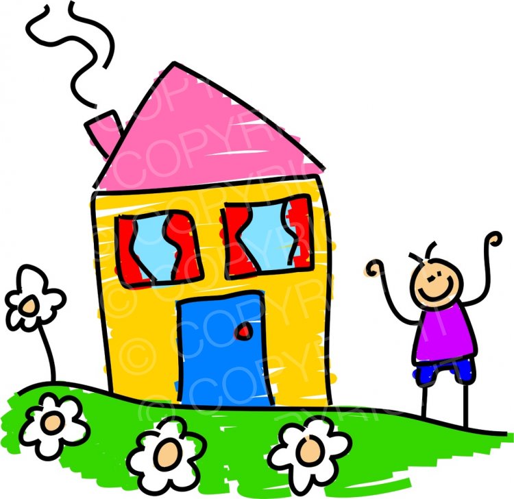 750x728 Outside Clipart Cartoon House