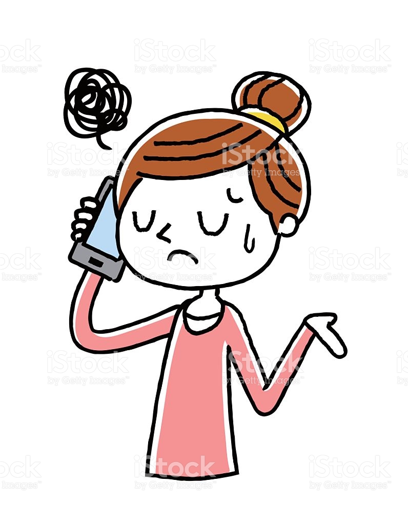 796x1024 Despair Clipart Phone Call