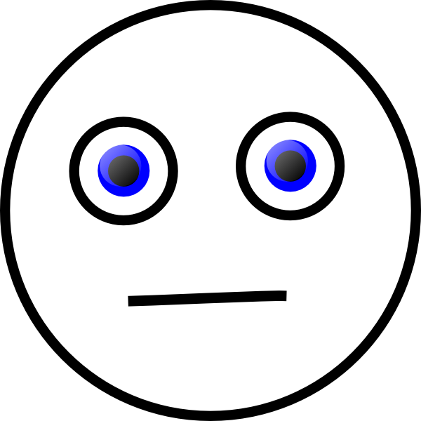 600x600 Disappointed Face Clip Art