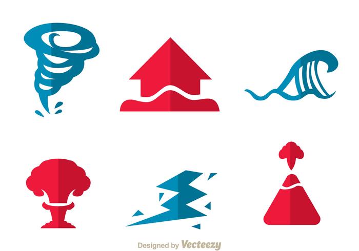 700x490 Natural Disaster Icons