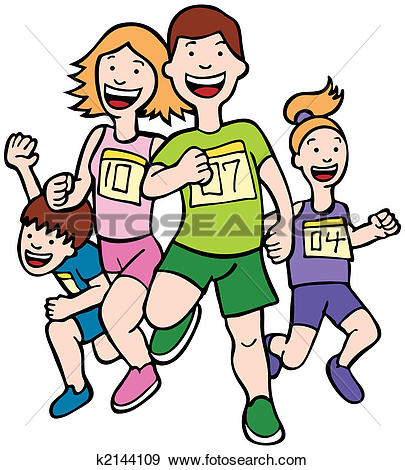 405x470 Clip Art Fun Run Clipart