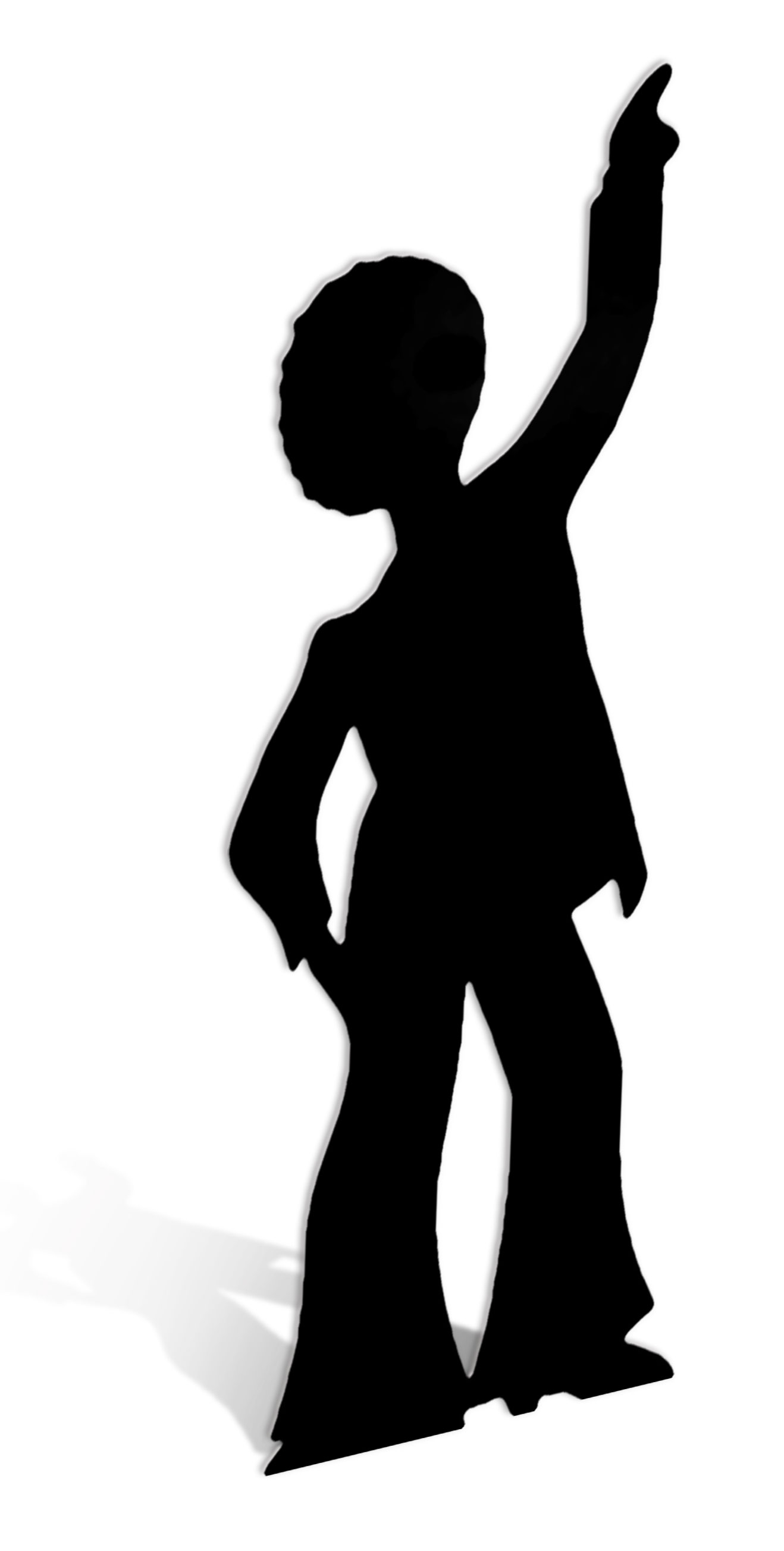 1318x2607 Disco Silhouette Clip Art