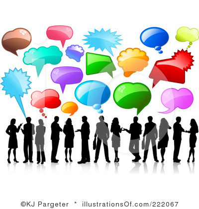 400x420 Class Discussion Clipart