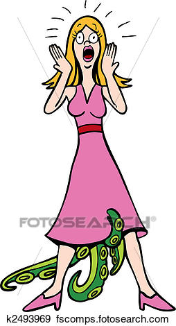 254x470 Clip Art Of Sexually Transmitted Disease Woman K2493969