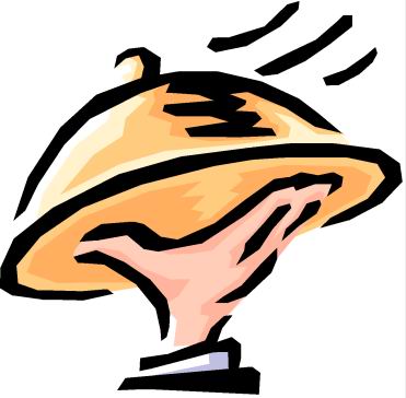 371x364 Covered Dish Dinner Clipart