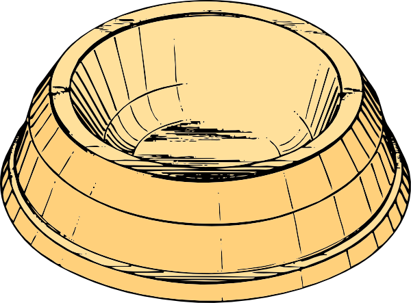 600x443 Pet Dish Clip Art