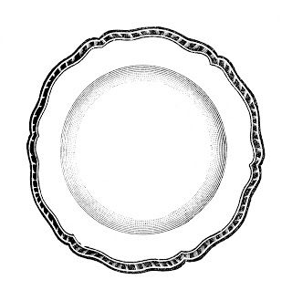 320x318 Free Vintage Clip Art Images Vintage Plates And Dishes Clipart