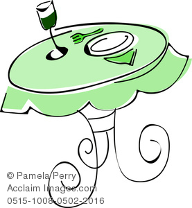 277x300rt Image Of Small Bistro Style Table Set With Dishesnd