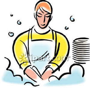 300x296 Dishes In Dishwasher Clipart