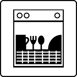 300x300 Hotel Icon Room Has Dishwasher Clip Art