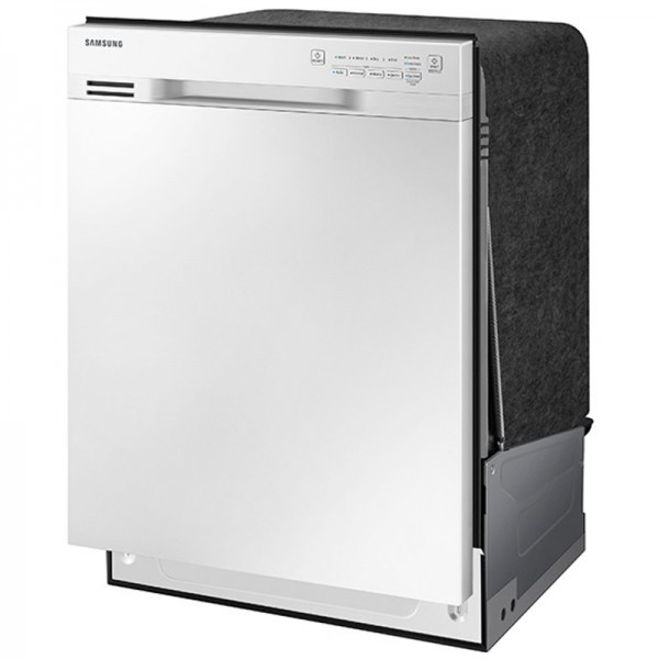 600x600 Samsung Front Control Dishwasher With Stainless Steel Interior