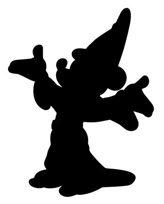 550x685 The Silhouette Sorcerer Mickey Will Appear On A Sampling