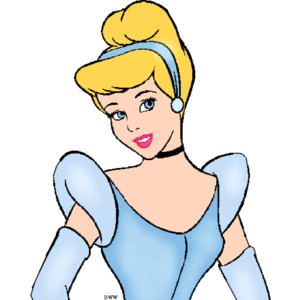 300x300 Cinderella Clip Art