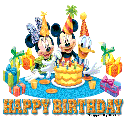 400x400 Disney Happy Birthday Clipart