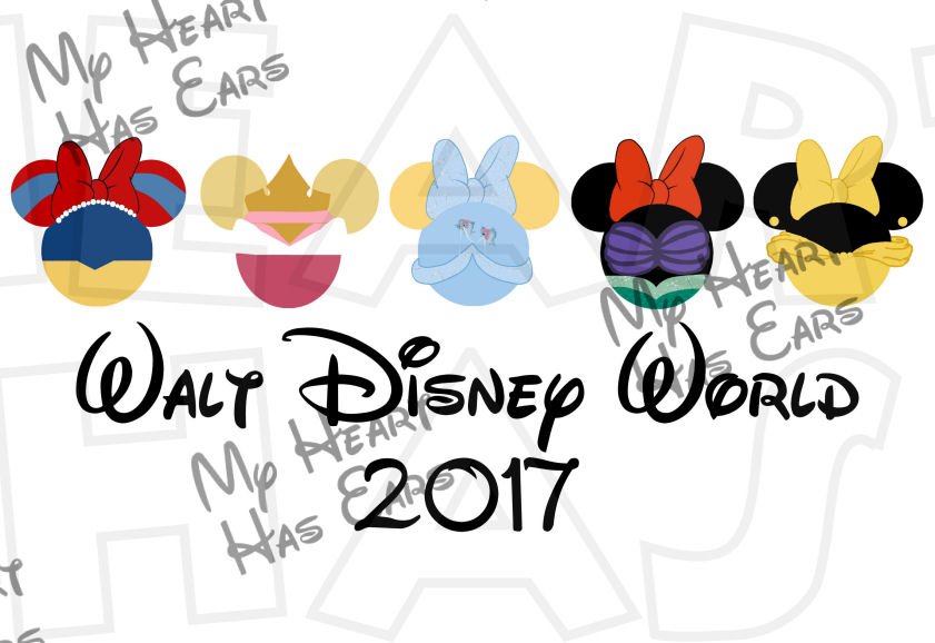 841x578 Disney Princesses My Heart Has Ears