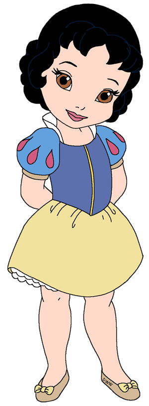 300x816 Disney's Little Princesses Clip Art Disney Clip Art Galore