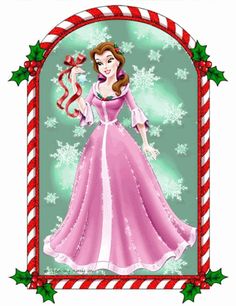 236x306 Disney Princess Christmas Clipart