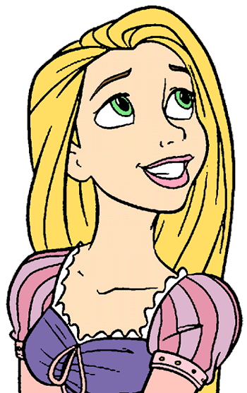 350x557 Top 97 Rapunzel Clip Art