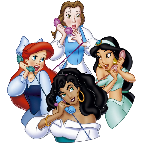 600x600 Disney Princesses Clip Art