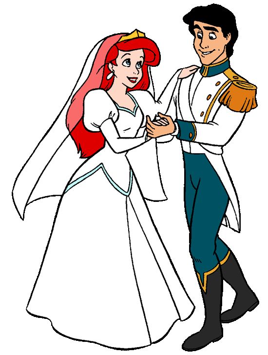 550x728 Wedding Clipart Ariel