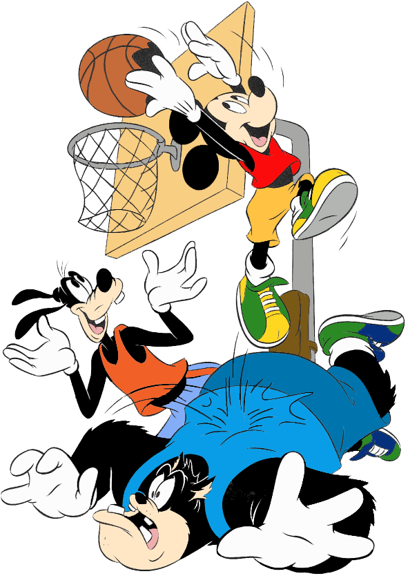607x850 Disneyland Clipart Basketball