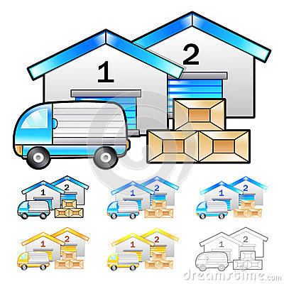 400x400 Warehouse Clipart Product Distribution