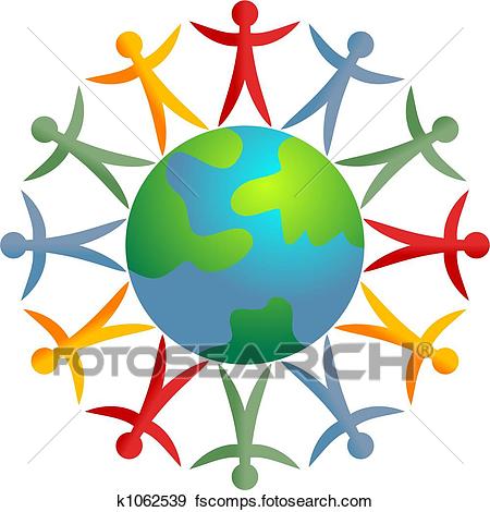 450x470 Stock Illustration Of Diverse World K1062539