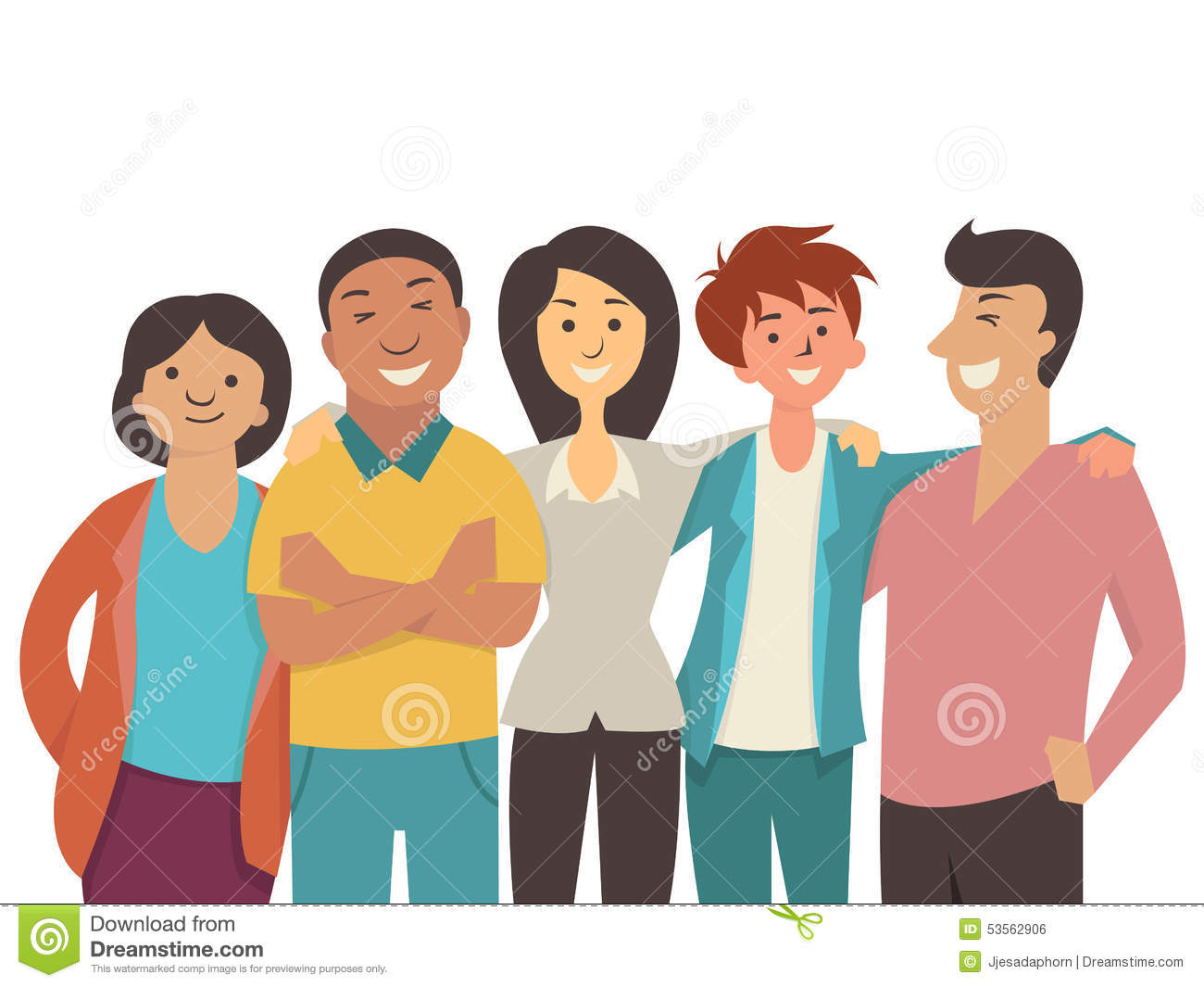 1300x1065 Of Diverse People Clipart Rectangle