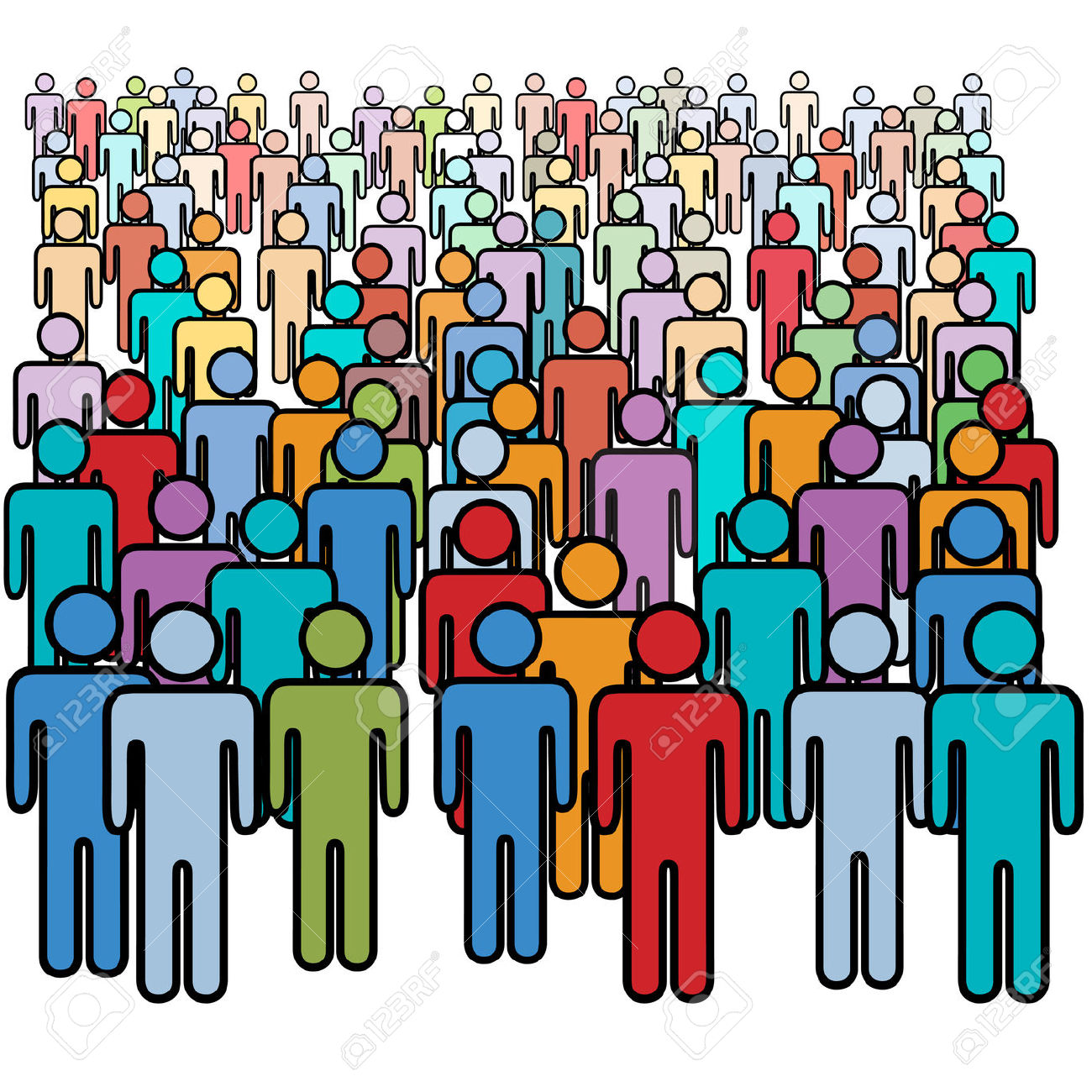 1300x1300 Crowd Clipart Diversity Person