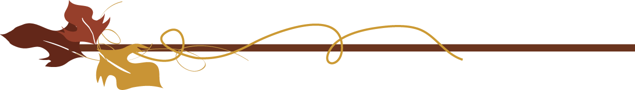 1266x180 Fall Clipart Divider