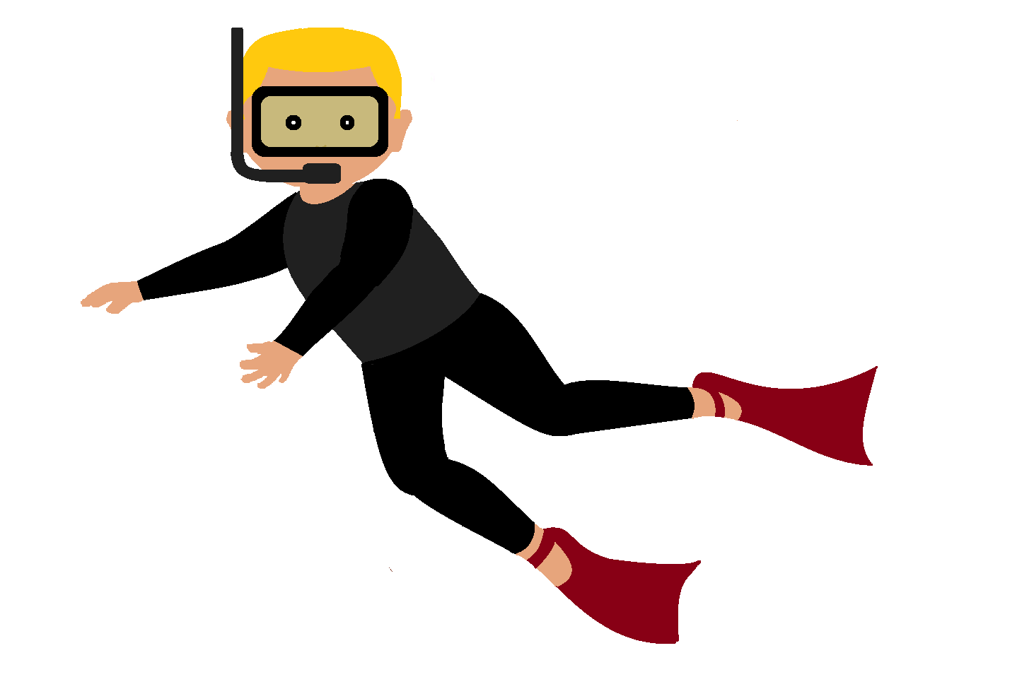 1438x958 People Clipart Scuba Diving