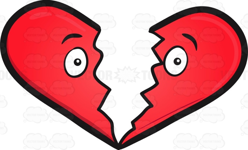 800x484 Broken Heart Clipart Divorce Papers