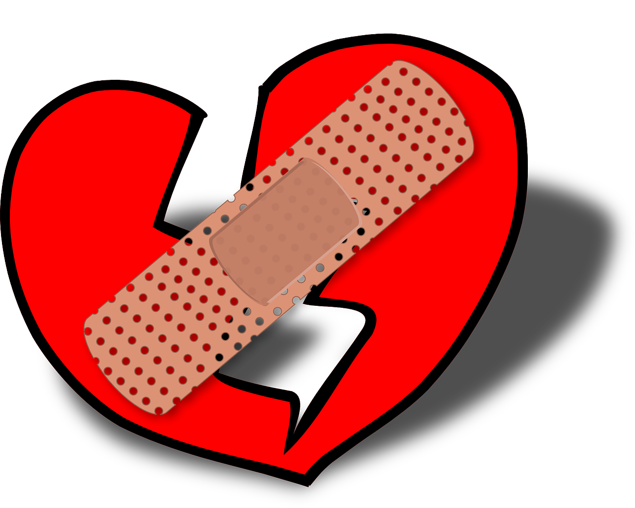 1280x1025 Broken Heart Clipart Divorced