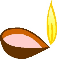 198x206 Diwali Lamp Clipart