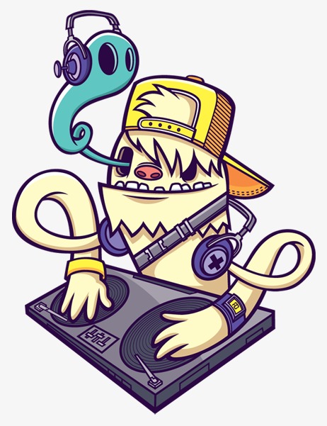 462x601 Dj Monster, Us Man, American Comics, Graffiti Png Image For Free