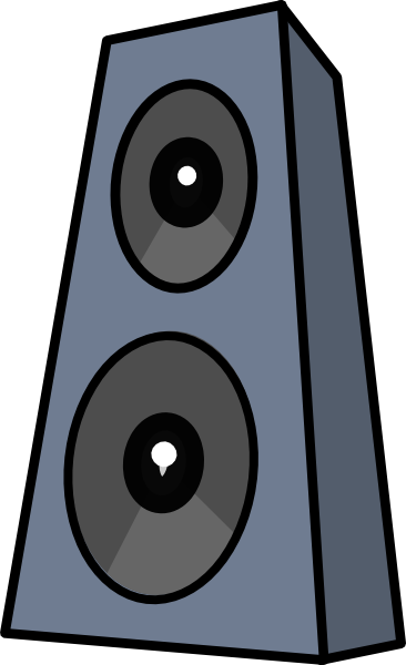 366x600 Loud Speaker Clip Art