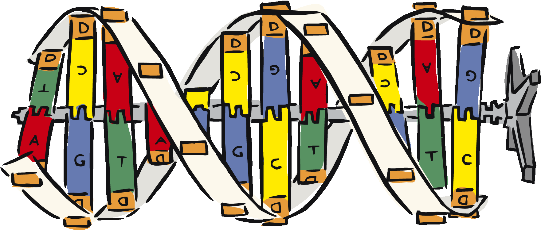 1761x750 Mutant Clipart Dna Border