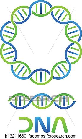 278x470 Clipart Of Dna Strand And Seamless K13211660