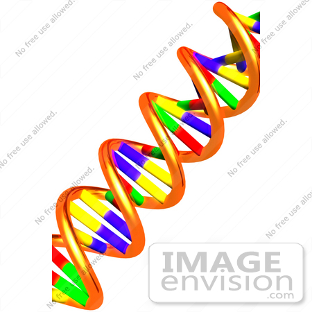 450x450 Dna Double Helix 3d Illustration