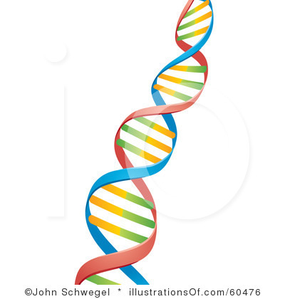 400x420 Clipart Of Dna