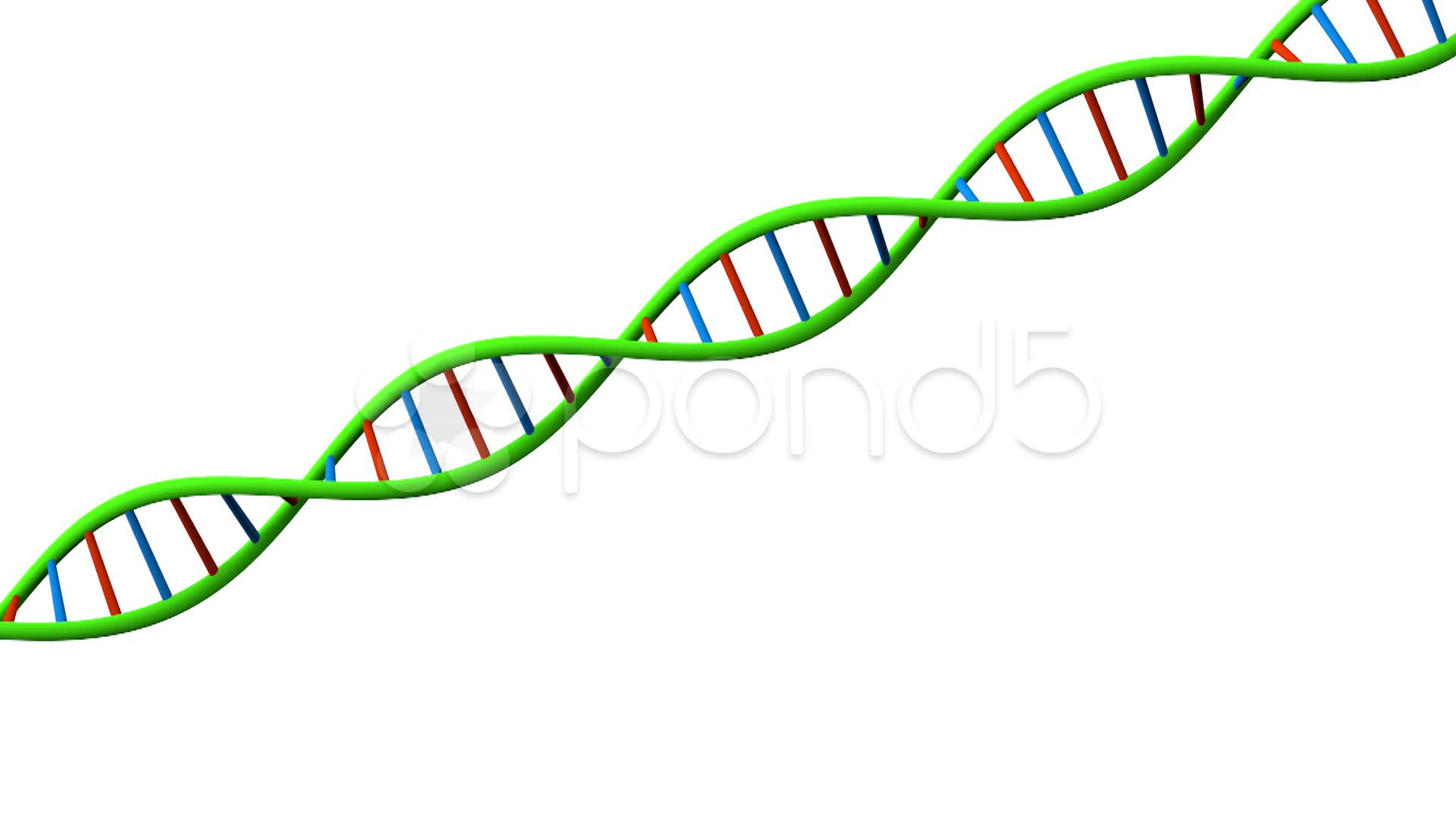 1920x1080 Double Helix Dna Strand ~ Video Clip