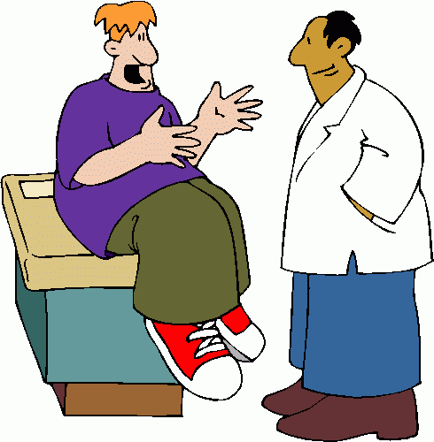 490x500 Doctor And Patient Clipart 101 Clip Art