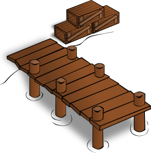 297x301 Docks Clip Art