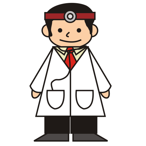 500x500 Cartoon Doctor Clipart